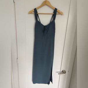 ABERCROMBIE Teal Women’s Midi Dress, Size XS